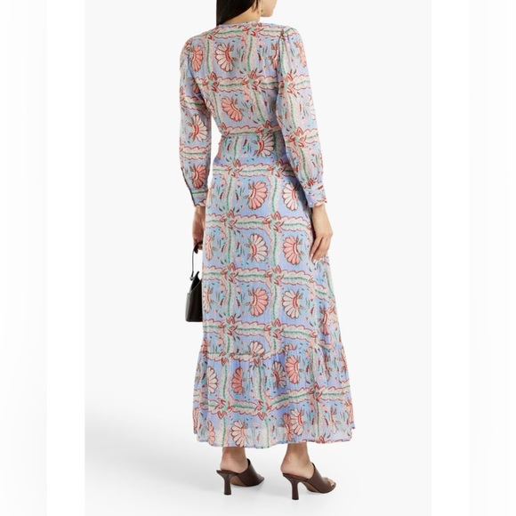 ANTIK BATIK Hupa cutout printed cotton-voile maxi dress - Picture 6 of 16